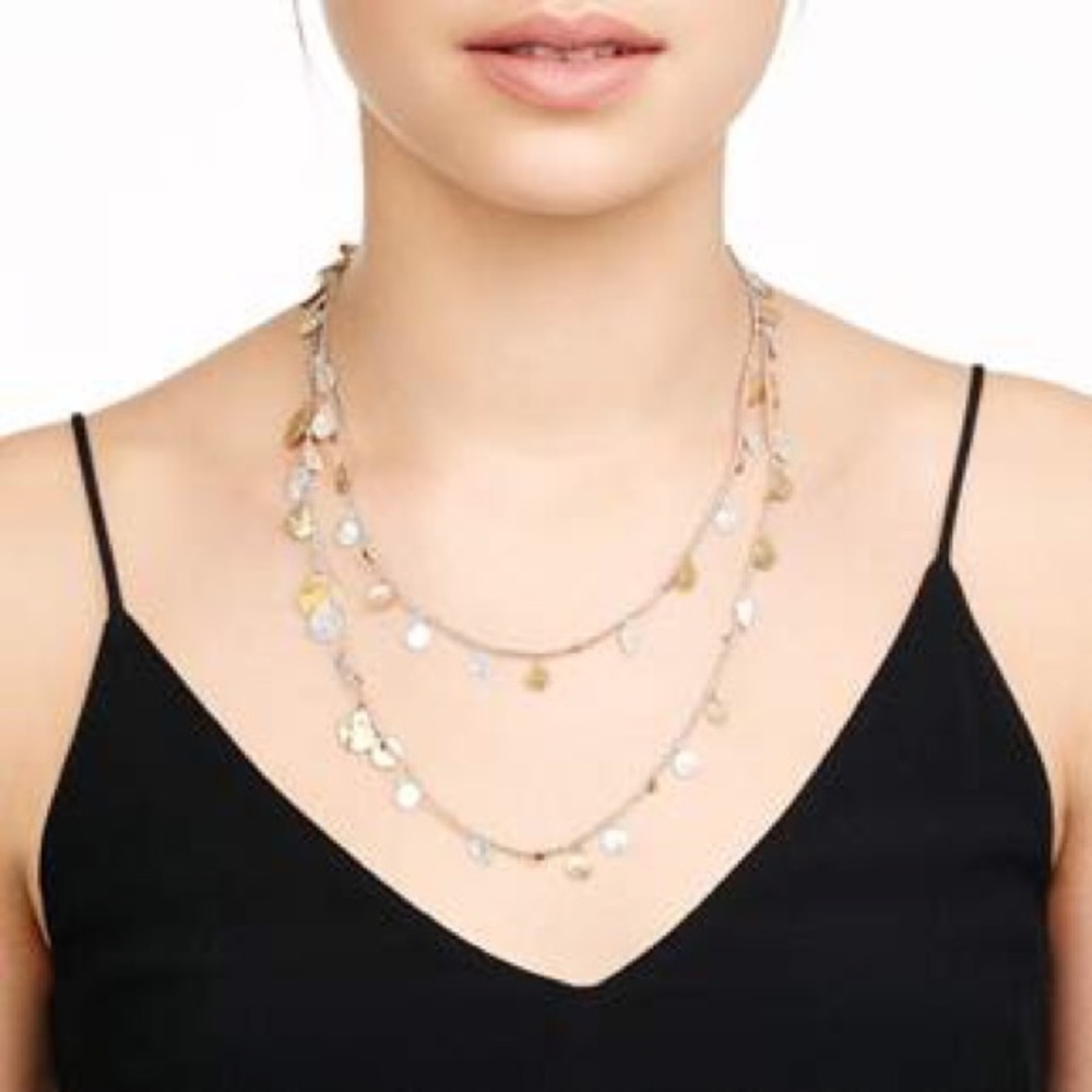 Stella & Dot Serra Medallion Necklace.
